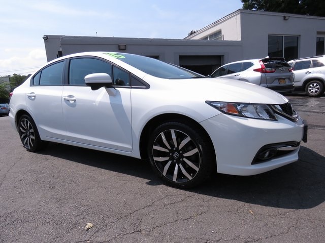 Pre Owned 2015 Honda Civic Ex L 4d Sedan In White Plains K926 Kia